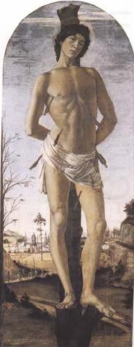St Sebastian, Sandro Botticelli
